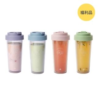 【Oolab 良杯製所】福利品-陪伴系列 Ecozen 透明雙層隨行杯 750ml(無附吸管/福利品/2款可選)