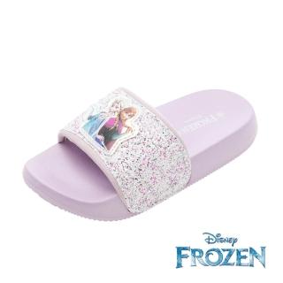 【Disney 迪士尼】童鞋 冰雪奇緣 EVA拖鞋/輕量 防水 透氣 舒適 紫(FOKS41537)