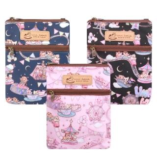 【uma hana】花馬新村出國隨身斜背手機防水的鬆鬆小側背(斜揹包/隨身旅遊包/隨身手機包/防水包)