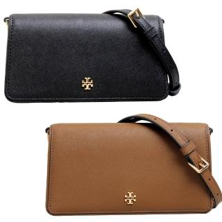 【TORY BURCH】EMERSON系列防刮皮革迷你翻蓋斜揹包(多款任選)