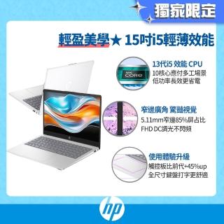 【HP 惠普】14吋i5-1335U輕薄效能筆電(14-ep0262TU/16G/512G PCle SSD/Win11/星河銀)