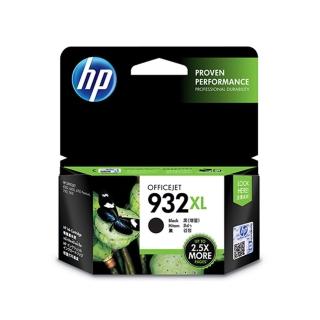 【HP 惠普】官方直營 932XL 高容量黑色原廠墨水匣(CN053AA)(OJ7110/7510/6100/6600/6700/7610/7612)