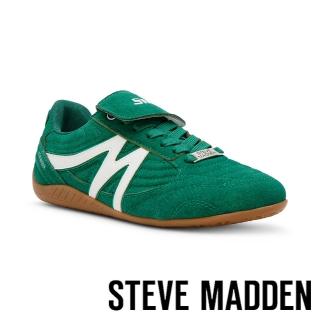 【steve madden】FREEKICK 車線拼接M字休閒鞋(綠色)