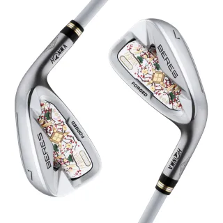 【HONMA 本間高爾夫】BE-08 ＃6-11號鐵桿6支組  2星10軸 AIZU 2MX 會津繪(白色 高爾夫球桿)