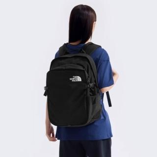 【The North Face 官方旗艦】北面男女款黑色舒適背負大容量休閒後揹包｜8B1ZKX7