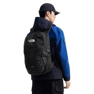 【The North Face 官方旗艦】北面男女款黑色DWR防潑水休閒後揹包｜3VY24H0(筆電包/登山包)