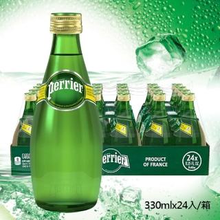 【Perrier 沛綠雅】氣泡天然礦泉水330mlx24入/箱