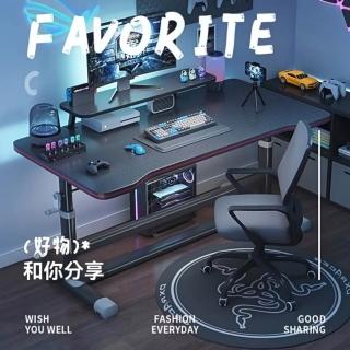 【匠俱】臺式家用可調節電腦桌 可手搖升降100x60x（60-89）(學生書桌 電競桌 辦公桌 邊桌 工作臺)