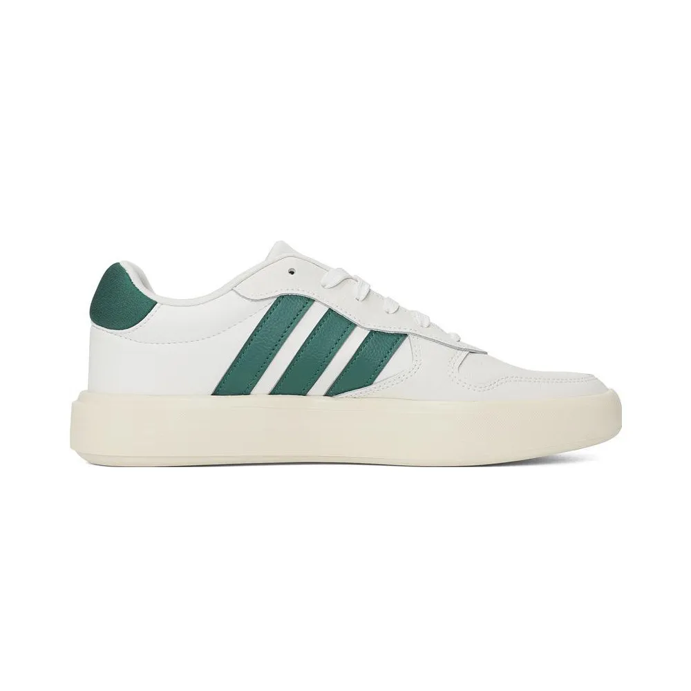 【adidas 愛迪達】休閒鞋 男鞋 運動鞋 LITECOURT 白綠 JI2170