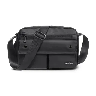 【MANDE RHODE 曼德羅德】滑面經典風斜背包(A5892-1K)