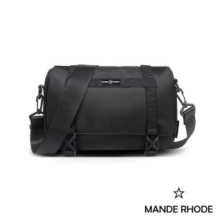 【MANDE RHODE 曼德羅德】滑面迷你插扣造型郵差包-小/S(A5893-1K)