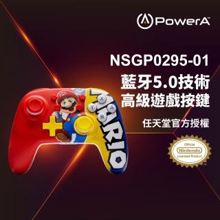 【PowerA】任天堂官方授權 增強款無線遊戲手把(Nano瑪利歐勝利時刻)