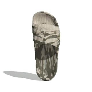 【adidas 愛迪達】拖鞋 Adilette 22 橄欖綠 米白 男鞋 女鞋 大理石紋 波浪紋 愛迪達 IG5918