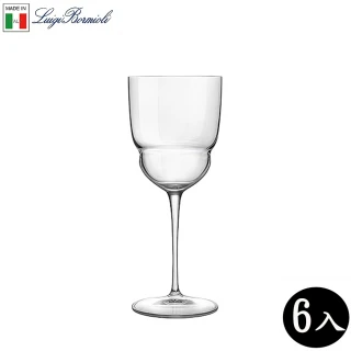 【Luigi Bormioli】無鉛水晶調酒杯 320ml Barracuda 6入組(義大利製 調酒杯 無鉛水晶杯 水晶杯)