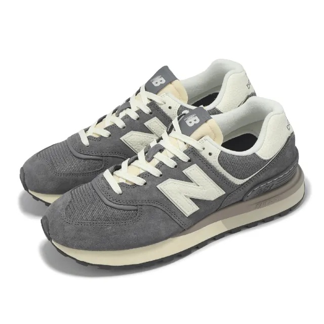 【NEW BALANCE】休閒鞋 574 男鞋 女鞋 城堡灰 麂皮 情侶鞋 經典 NB(U574LGGG-D)