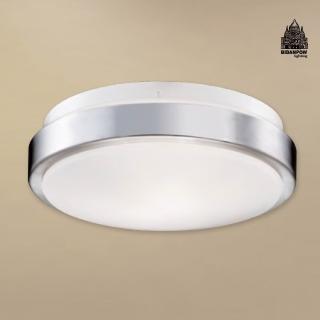 【必登堡】星澈微環吸頂燈 B573171(玄關燈/走廊燈/更衣間燈/現代風/輕奢風/金屬質感)
