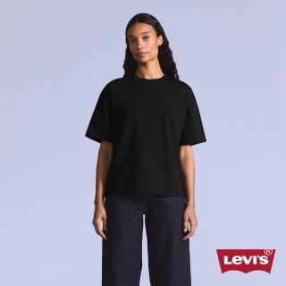 【LEVIS】BLUETAB™ 舒適版短袖Tee / 黑 女生上衣 人氣新品 003JL-0001