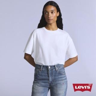 【LEVIS】BLUETAB™ 舒適版短袖Tee / 白 女生上衣 人氣新品 003JL-0000