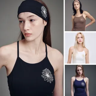 【MARDI MERCREDI】細肩帶背心 多色 經典小雛菊 花 ULTIMATE COMFORT HALTER NECK TOP THEFLOWER