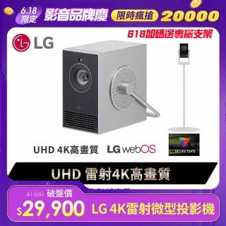 【LG 樂金】CineBeam Q 小銀河 4K 微型投影機(HU710PB)