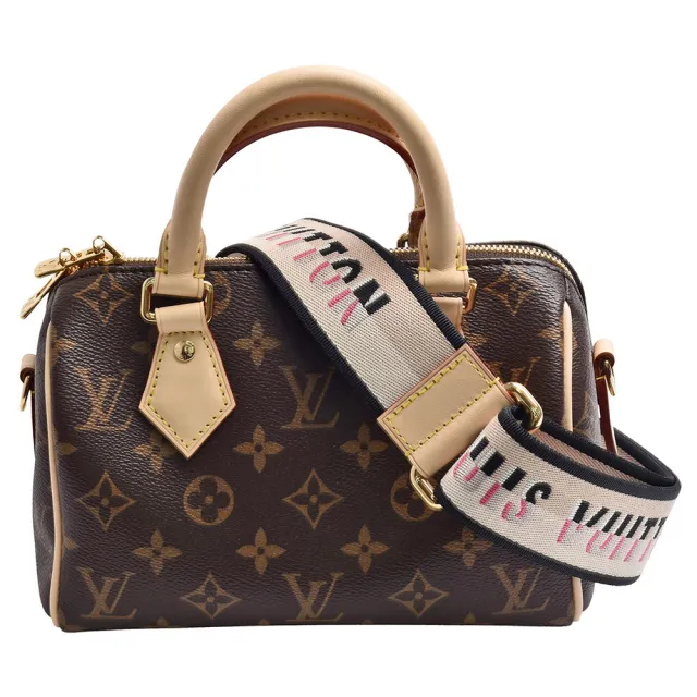 【Louis Vuitton 路易威登】M46234經典SPEEDY BANDOULI☆RE 20手提/斜背波士頓包(黑色)
