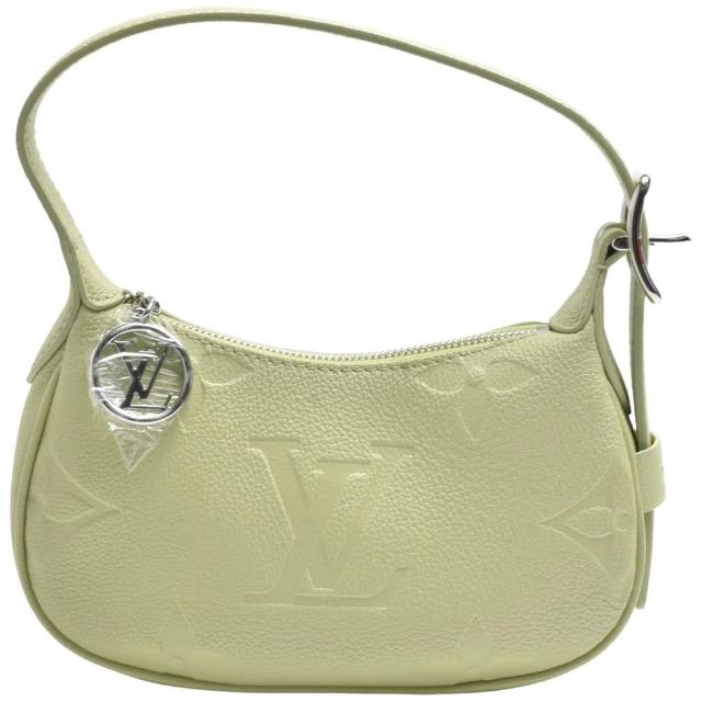 LV LOUIS VUITTON路易威登 M82425 Mini Moon 經典 Empreinte 皮革手提/肩背包