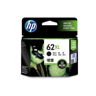 【HP 惠普】官方直營 62XL 黑色墨水匣(C2P05AA/Envy 5640/7640/5540/OJ5740/OJ200/250)