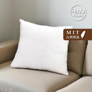 【Andy Bedding 安迪寢具】獨立筒方形抱枕 50x50cm(彈簧支撐 靠枕 沙發靠墊 枕頭 臺灣製)