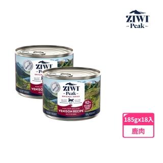 【ZIWI 巔峰】鮮肉貓主食罐 鹿肉 185g 18件組(優惠組合 貓罐 罐頭 肉泥 無榖 無膠 全齡貓 挑嘴)