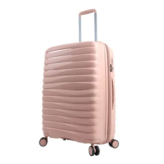 【MONTAGUT 夢特嬌】BLM綻放系列(28吋可加大防盜拉鍊行李箱/登機箱)