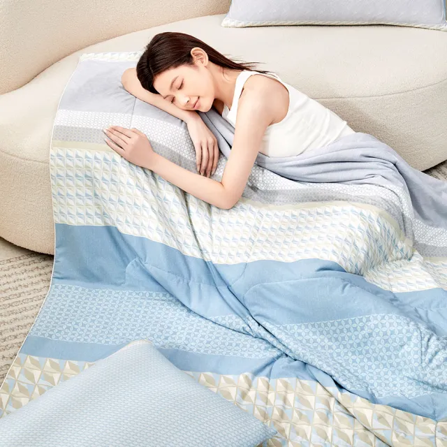 【Beauty Style】COOL PLUS極致涼親膚冰爽被-雙人180X200cm(涼感紗/涼被/夏被/薄被/涼感被) 涼被/冷氣毯