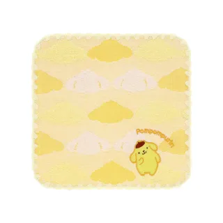 【Marushin 丸真】三麗鷗 刺繡純棉方巾 手帕 剪影 布丁狗