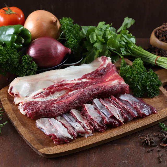 【國際牛肉店】三叉筋/牛腩/肋條/牛腱切塊/任選四包贈二滷包(清真台灣溫體手切牛肉)