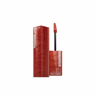 即期品【MAYBELLINE 媚比琳】超持久水光鎖吻唇釉 23淘氣可樂糖(鎖吻棒/水光持色)
