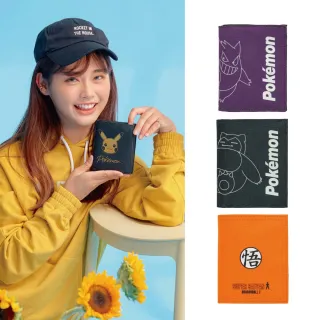 【OUTDOOR 官方旗艦館】寶可夢Pokemon／迪士尼Disney／OUTDOOR聯名授權短夾