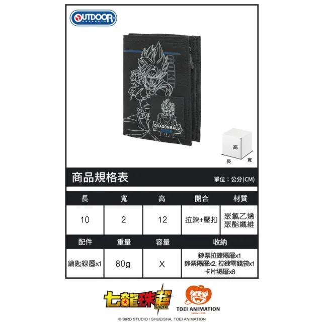 【OUTDOOR 官方旗艦館】寶可夢Pokemon／迪士尼Disney／OUTDOOR聯名授權短夾