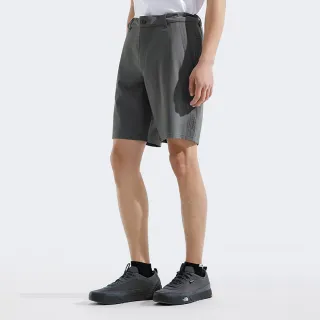 【The North Face 官方旗艦】北面男款灰色舒適透氣休閒短褲｜8EYD0UZ