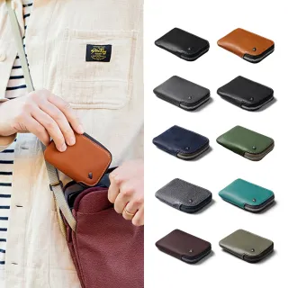 【Bellroy】Card Pocket 植鞣皮拉鍊卡包(多色可選)