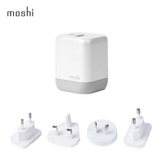 【moshi】Rewind USB-C GaN 20W 氮化鎵充電器+萬國轉接頭