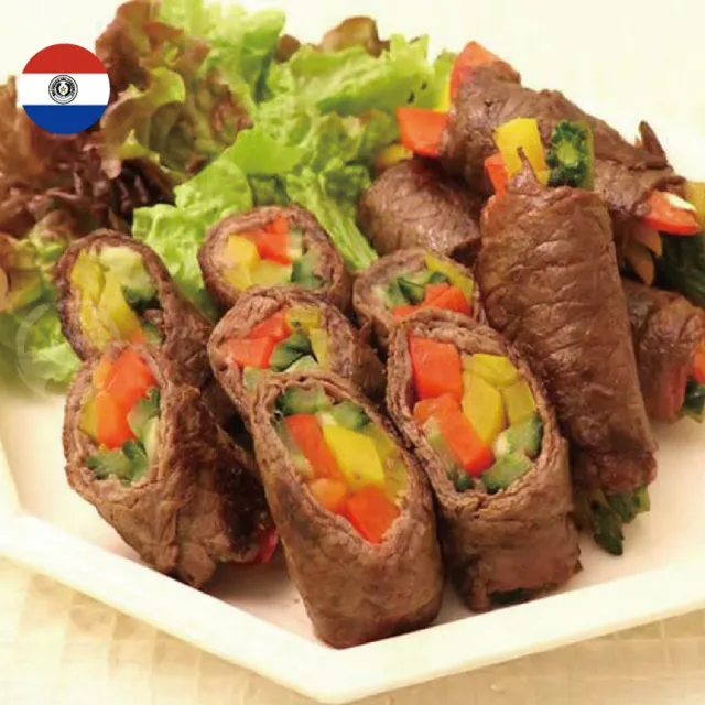 【勝崎生鮮】巴拉圭亞伯丁黑牛極鮮嫩肩牛肉片20盒組(200公克±10% / 1盒)