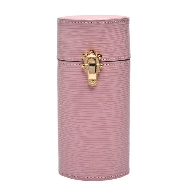 LV LOUIS VUITTON路易威登 LS0157 EPI 皮革釦式 200 毫升旅行裝香水盒