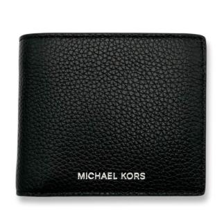 【Michael Kors】MK 男生 皮夾 荔枝皮革 零錢袋 男款 皮夾 短夾(36T4LCOF3L)
