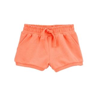 【Carter’s】柔粉運動風嬰兒純棉短褲(原廠公司貨 童裝)