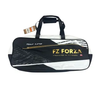 【FZ FORZA】羽拍包矩形包獨立鞋倉鋁箔保溫夾層20x30x72cm 黑X白金(FCBRTLSCA)