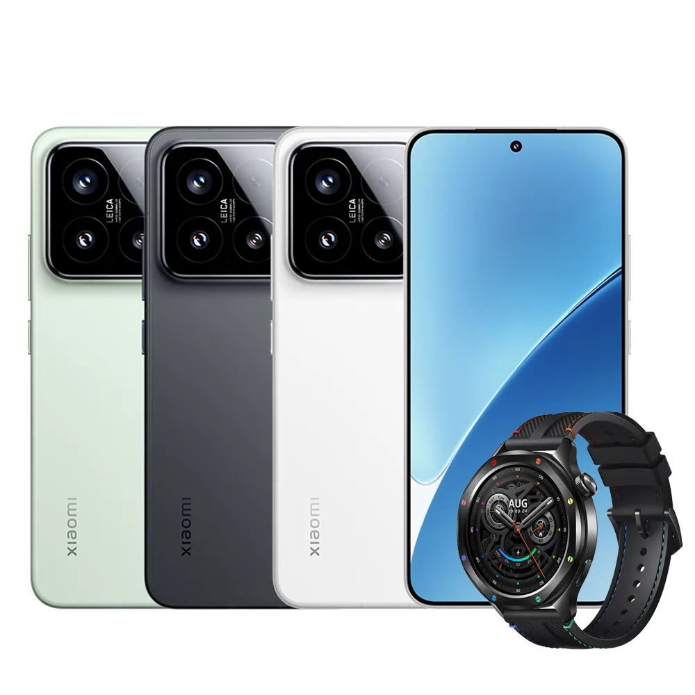 Watch S4黑彩虹手錶組【小米】官方旗艦館 Xiaomi 15 5G 6.36吋 (12G/256G)