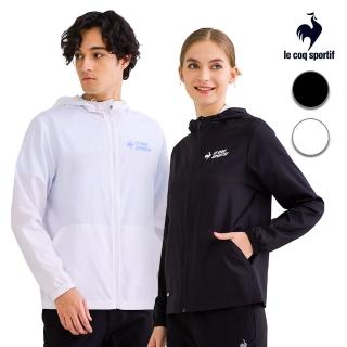 【LE COQ SPORTIF 公雞】抗UV 防潑水 防風外套 男女-2色-LWV61062 LWV62062