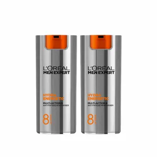 【LOREAL Paris 巴黎萊雅】8效勁能保濕乳液50ml(2入組)
