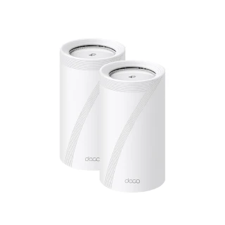 【TP-Link】Wi-Fi 7 BE11000三頻2.5G真Mesh無線網路網狀路由器(支援AI筆電/透天厝/Deco BE65 二入組)