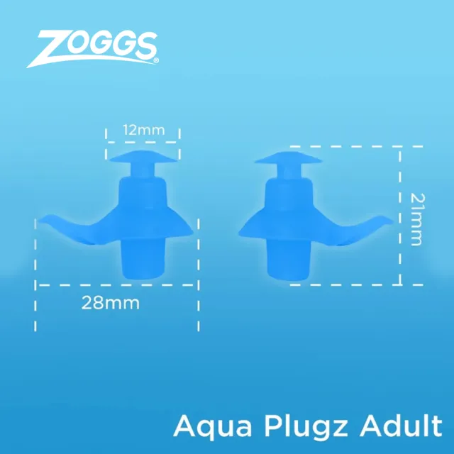 【Zoggs】成人標準型抗敏耳塞(游泳耳塞/游泳配件/防水耳塞/防進水)