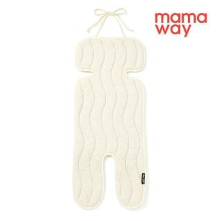 【mamaway 媽媽餵】敷料親膚棉推車墊 買一送一(推車座墊/汽座涼墊//嬰兒涼墊)